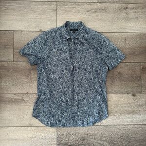 John Varvator Short Sleeve Buttondown Shirt